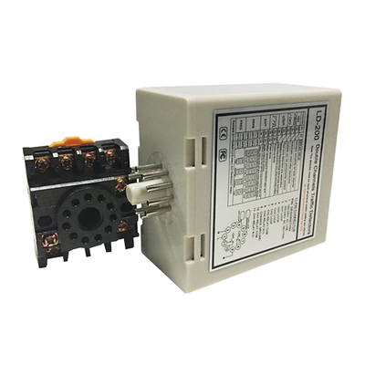 Dual Channel Vehicle Loop Detector 20-2000uh dengan 110-240VAC untuk Gerbang Penghalang Parkir