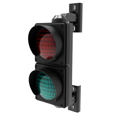 Lampu Sinyal Lalu Lintas LED Merah dan Hijau JUTAI JD112HF-C 100mm dengan Perlindungan IP65 untuk Gerbang Penghalang Parkir