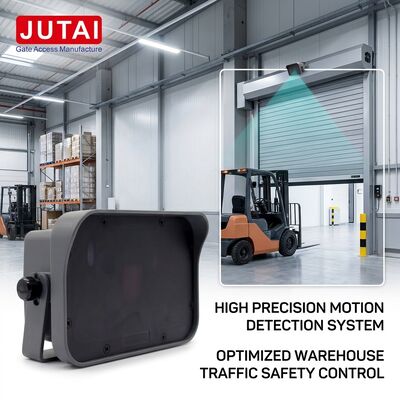 Waterproof IP65 Precision Radar Detector untuk Gudang Pintu Otomatis Melalui Lalu Lintas Masking Keamanan -30-70C