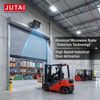 Radar gelombang mikro untuk deteksi kendaraan forklift di pintu industri pintu kecepatan tinggi