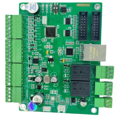Pengontrol Layar LED Panduan Parkir NED200 dengan TCP IP MQTT RS485 HUB75 HUB08 Relay dan Siaran Suara