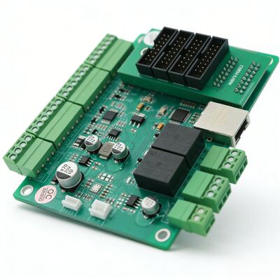 NED200 LED Display Control Board dengan Integrasi TCP/IP RS485 MQTT Wiegand 26/34 Adaptive dan HUB75 HUB08 LED Interface untuk Smart Parking Systems